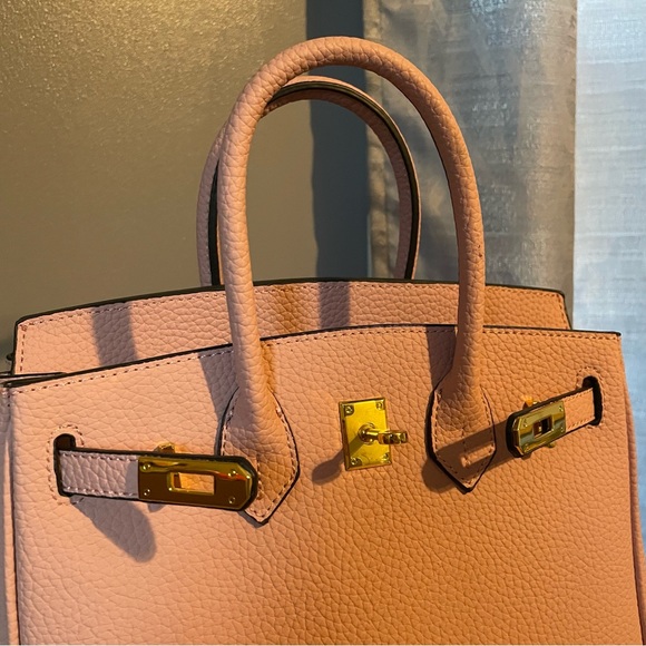 Genuine Leather Top Handle Bag - Picture 10 of 12